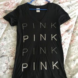Pink! Sequin Tee